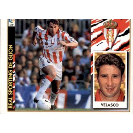 Velasco Sporting Gijon Ediciones Este 1997-98