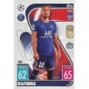 Soccer Trading Cards Rafinha Paris Saint-Germain Topps Match Attax 2021/22