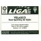 Velasco Sporting Gijon Ediciones Este 1997-98