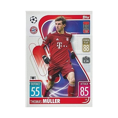 Thomas Müller Bayern Munich 169