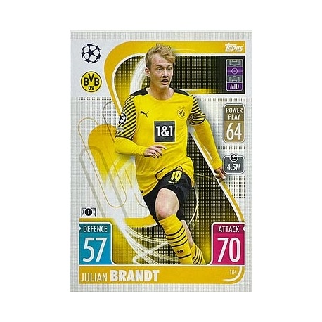 Julian Brandt Borussia Dortmund 184