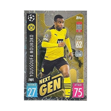 Youssoufa Moukoko Borussia Dortmund 189