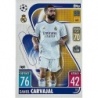 Soccer Trading Cards Daniel Carvajal Real Madrid Topps Match Attax 21/22