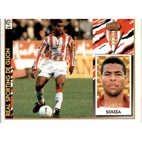 Souza Sporting Gijon Baja Ediciones Este 1997-98