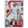 Sale Trading Cards Luuk de Jong Sevilla Topps Match Attax 21/22