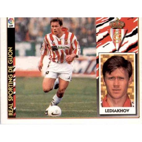 Lediakhov Sporting Gijon Baja Ediciones Este 1997-98