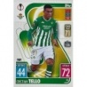 Trading Cards Cristian Tello Betis Topps Match Attax 21/22