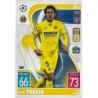 Soccer Trading Cards Dani Parejo Villarreal Match Attax Champions League 2021/22
