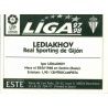 Lediakhov Sporting Gijon Baja Ediciones Este 1997-98