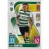 Buy Online Cards Nuno Santos Sporting Club Match Attax Champions League 2021/22