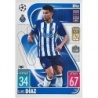 Soccer Trading Cards Luis Diaz Oporto Match Attax Champions League 2021/22