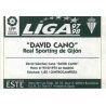 David Cano Sporting Gijon Ediciones Este 1997-98