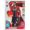 Soccer Trading Cards Theo Hernández AC Milan Match Attax Champions League 2021/22