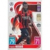 Soccer Trading Cards Franck Lessié AC Milan Topps Match Attax 2021 22