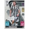Trading Cards Dejan Kulusevski Juventus Topps Match Attax 2021/22