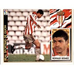 Ronald Gómez Sporting Gijon Baja Ediciones Este 1997-98