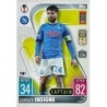 Sale Trading Cards Lorenzo Insigne SSC Napoli Match Attax Champions League 2021/22