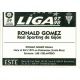 Ronald Gómez Sporting Gijon Baja Ediciones Este 1997-98