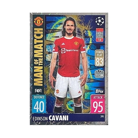 Edinson Cavani Man of the Match Manchester United 390