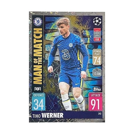 Timo Werner Man of the Match Chelsea 392