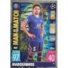 Sale Trading Cards Marquinhos Man of the Match Topps Match Attax 21/22