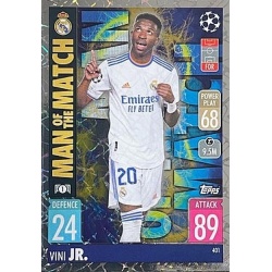 Vinicius Jr Man of the Match Real Madrid 401