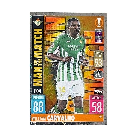 William Carvalho Man of the Match Real Betis 404