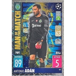 Antonio Adán Man of the Match Sporting Club 407