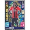 Trading Cards Franck Kessié Man of the Match Topps Match Attax 21/22