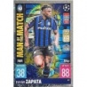 Sale Trading Cards Duzan Zapata Man of the Match Topps Match Attax 2021/22