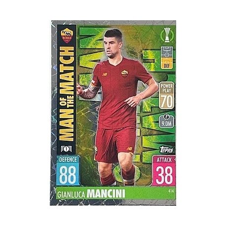 Gianluca Mancini Man of the Match AS Roma 414