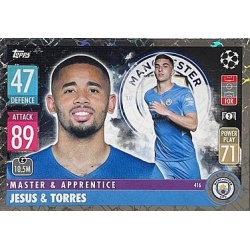 Gabriel Jesus - Ferran Torres Master & Apprentice Manchester City 416