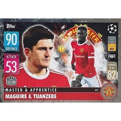 Harry Maguire - Axel Tuanzebe Master & Apprentice Manchester United 417