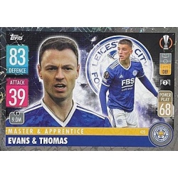 Jonny Evans - Luke Thomas Master & Apprentice Leicester City 420
