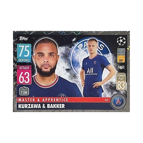 Layvin Kurzawa - Mitchel Bakker Master & Apprentice Paris Saint-Germain 423