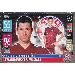 Robert Lewandowski - Jamal Musiala Master & Apprentice Bayern Munich 424