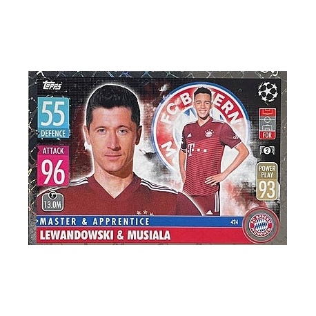 Robert Lewandowski - Jamal Musiala Master & Apprentice Bayern Munich 424