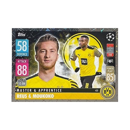 Marco Reus - Moukoko Master & Apprentice Borussia Dortmund 425
