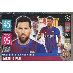 Lionel Messi - Ansu Fati Master & Apprentice Barcelona 427