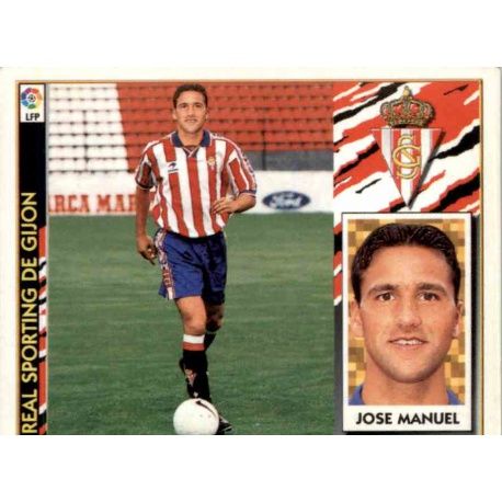 Jose Manuel Sporting Gijon Coloca Ediciones Este 1997-98
