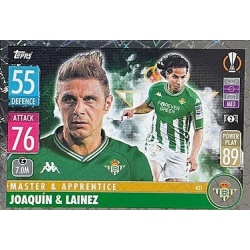 Joaquín - Diego Lainez Master & Apprentice Betis 431