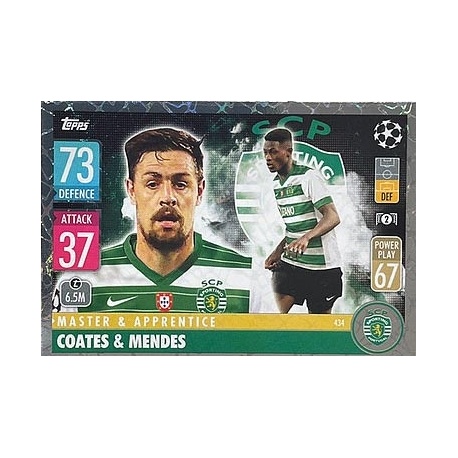 Sebastian Coates - Nuno Mendes Master & Apprentice Sporting Club 434