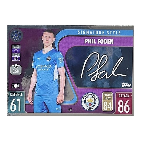 Phil Foden Signature Style Manchester City 436