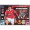 Soccer Trading Cards Mason Greenwood Signature Style Topps Match Attax 2021/22
