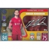Sale Trading Cards Jordan Henderson Signature Style Topps Match Attax 21/22