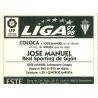 Jose Manuel Sporting Gijon Coloca Ediciones Este 1997-98