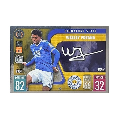 Wesley Fofana Signature Style Leicester City 440