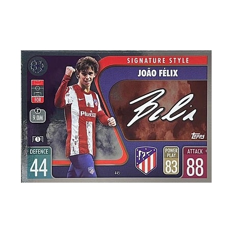 João Félix Signature Style Atlético Madrid 445