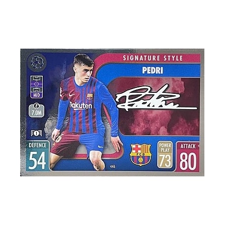 Pedri Signature Style Barcelona 446