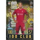 Virgil van Dijk 100 Club Liverpool 451